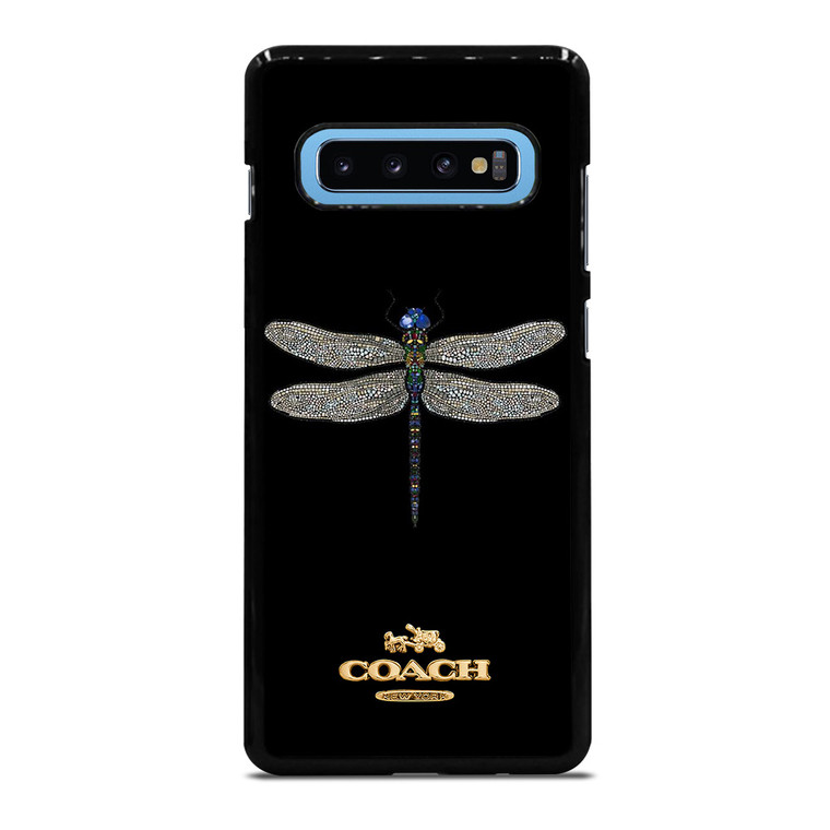 COACH NEW YORK LOGO DRAGONFLY Samsung Galaxy S10 Plus Case Cover