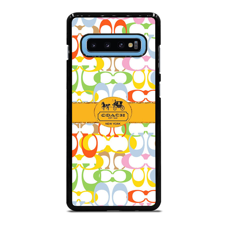 COACH NEW YORK LOGO LUXURY FASHION Samsung Galaxy S10 Plus Case Cover