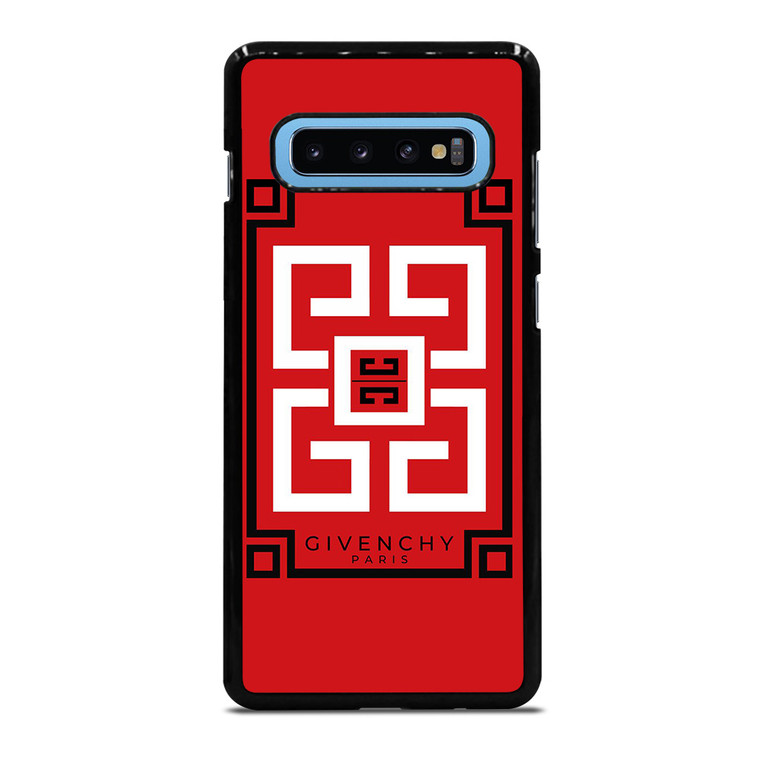 GIVENCHY PARIS ART LOGO RED Samsung Galaxy S10 Plus Case Cover