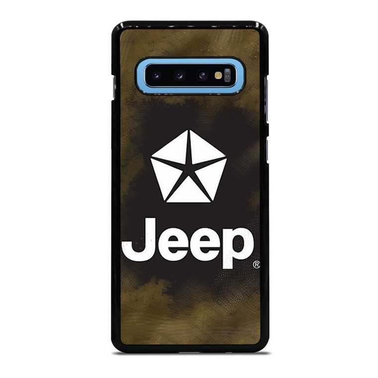 JEEP LOGO OFF ROAD CAR ICON Samsung Galaxy S10 Plus Case Cover