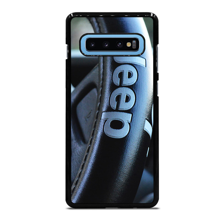 JEEP LOGO STEERING INTERIOR Samsung Galaxy S10 Plus Case Cover