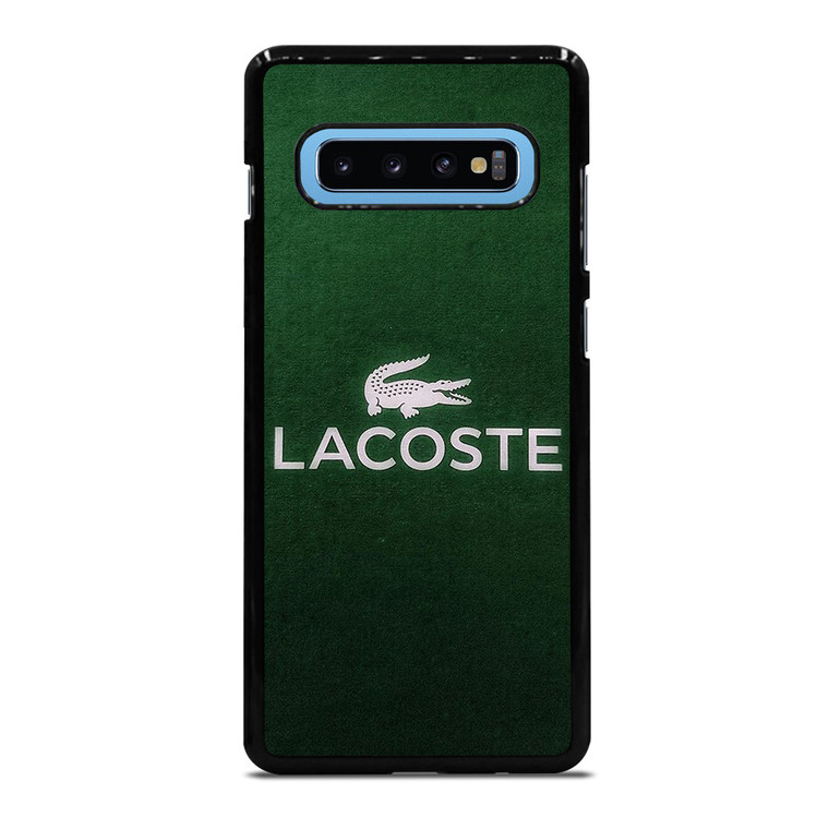 LACOSTE FASHION LOGO GREEN ICON Samsung Galaxy S10 Plus Case Cover