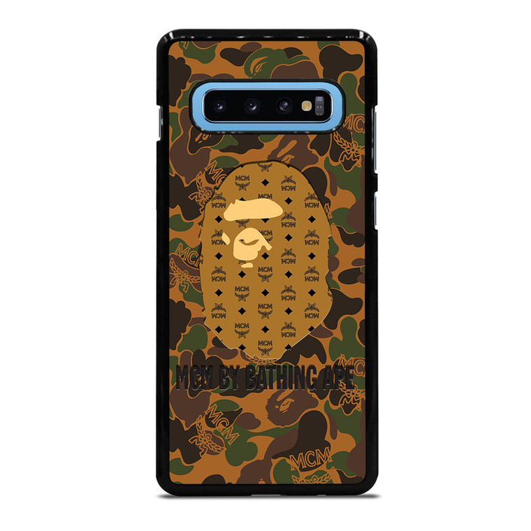 MCM MICHAEL CROMER MUNICH BATHING APE CAMO Samsung Galaxy S10 Plus Case Cover
