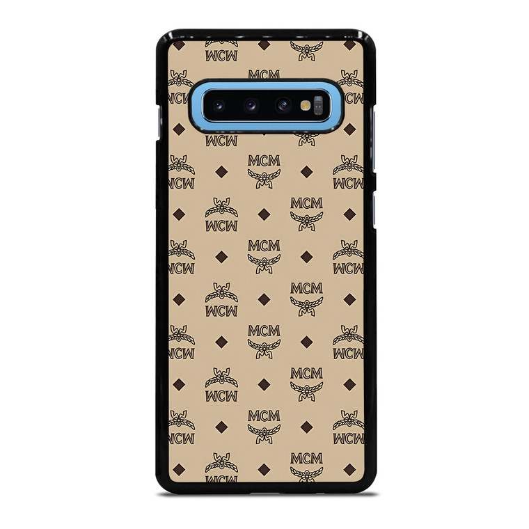 MCM MICHAEL CROMER MUNICH LOGO ICONS Samsung Galaxy S10 Plus Case Cover