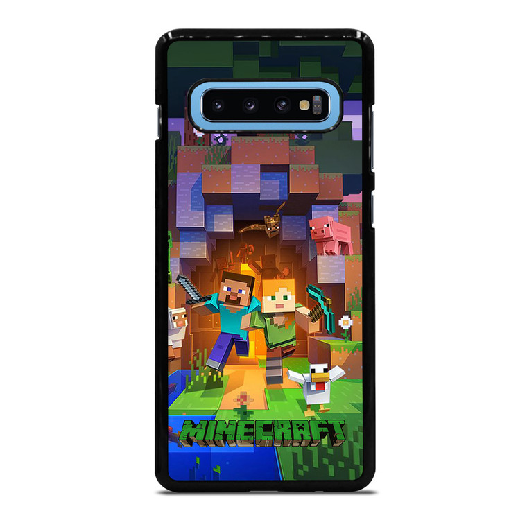 MINECRAFT GAMES WALLPAPER Samsung Galaxy S10 Plus Case Cover