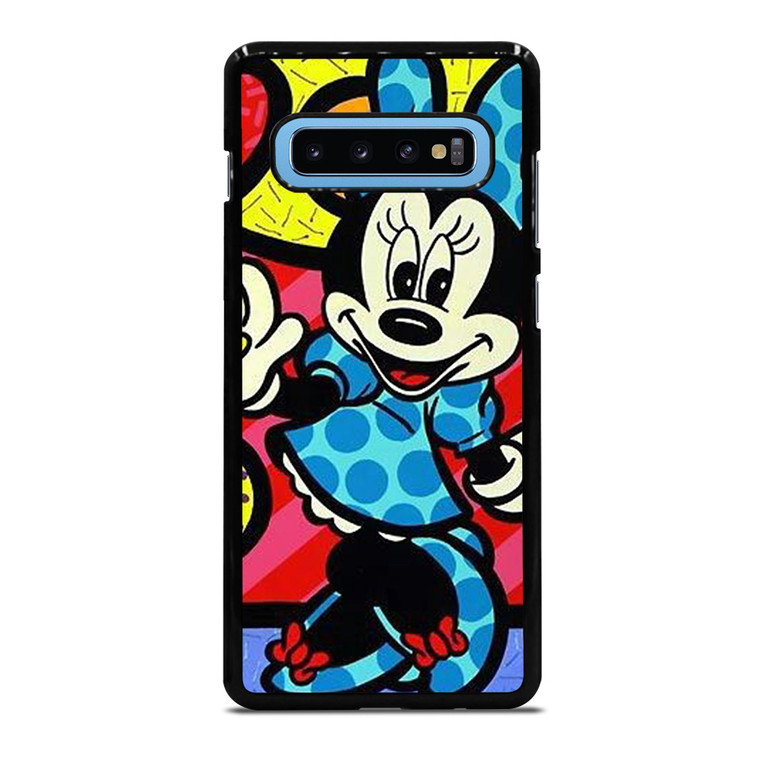 MINNIE MOUSE ROMERO BRITTO ART Samsung Galaxy S10 Plus Case Cover