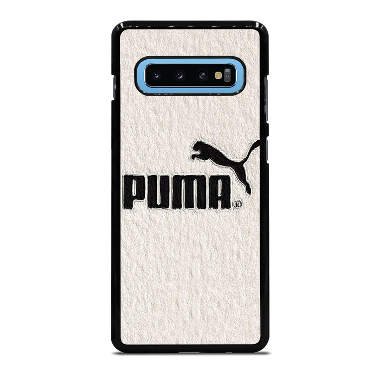 PUMA LOGO BLACK WHITE ICON Samsung Galaxy S10 Plus Case Cover