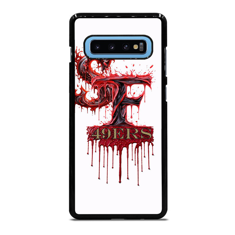 SAN FRANCISCO 49ERS FOOTBALL BLOODY LOGO Samsung Galaxy S10 Plus Case Cover SAN FRANCISCO 49ERS FOOTBALL BLOODY LOGO Samsung Galaxy S10 Plus Case Cover