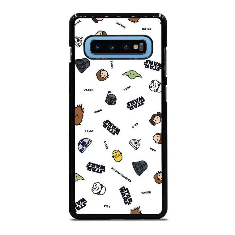 STAR WARS CUTE CARTOON COLLAGE Samsung Galaxy S10 Plus Case Cover