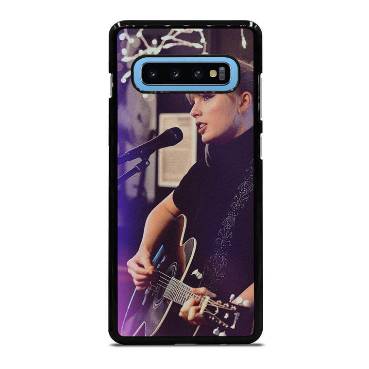 TAYLOR SWIFT LIVE WITH GUITAR Samsung Galaxy S10 Plus Case Cover