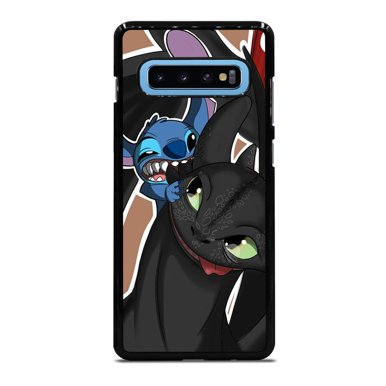 TOOTHLESS AND STITCH PLAY Samsung Galaxy S10 Plus Case Cover