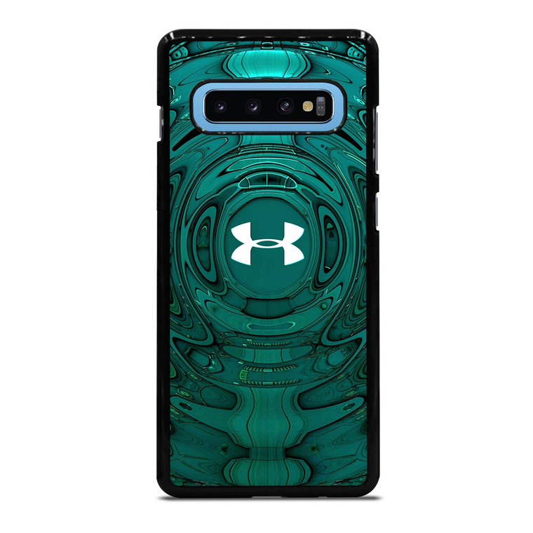 UNDER ARMOUR LOGO LIQUID GREEN Samsung Galaxy S10 Plus Case Cover UNDER ARMOUR LOGO LIQUID GREEN Samsung Galaxy S10 Plus Case Cover