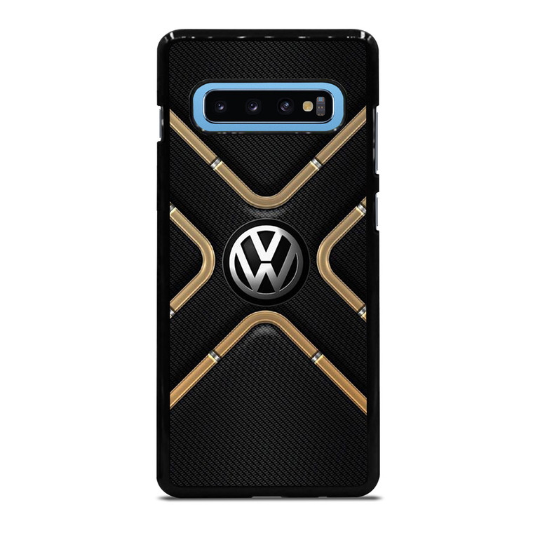 VOLKSWAGEN VW LOGO CARBON ICON Samsung Galaxy S10 Plus Case Cover