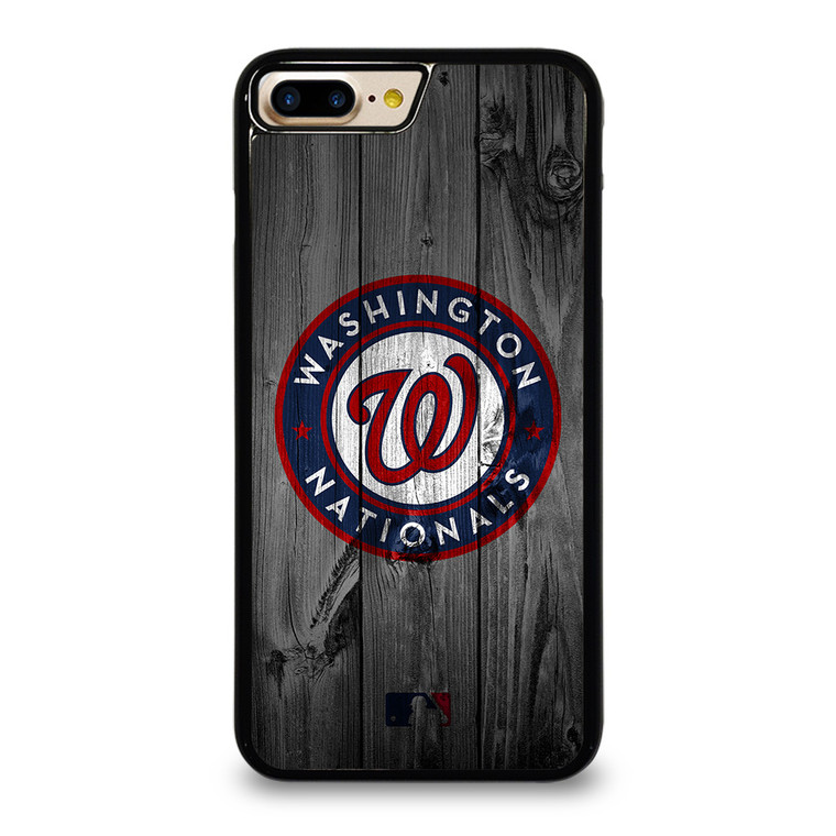 WASHINGTON NATIONALS BASEBALL MLB WOOD LOGO iPhone 7 / 8 Plus Case Cover