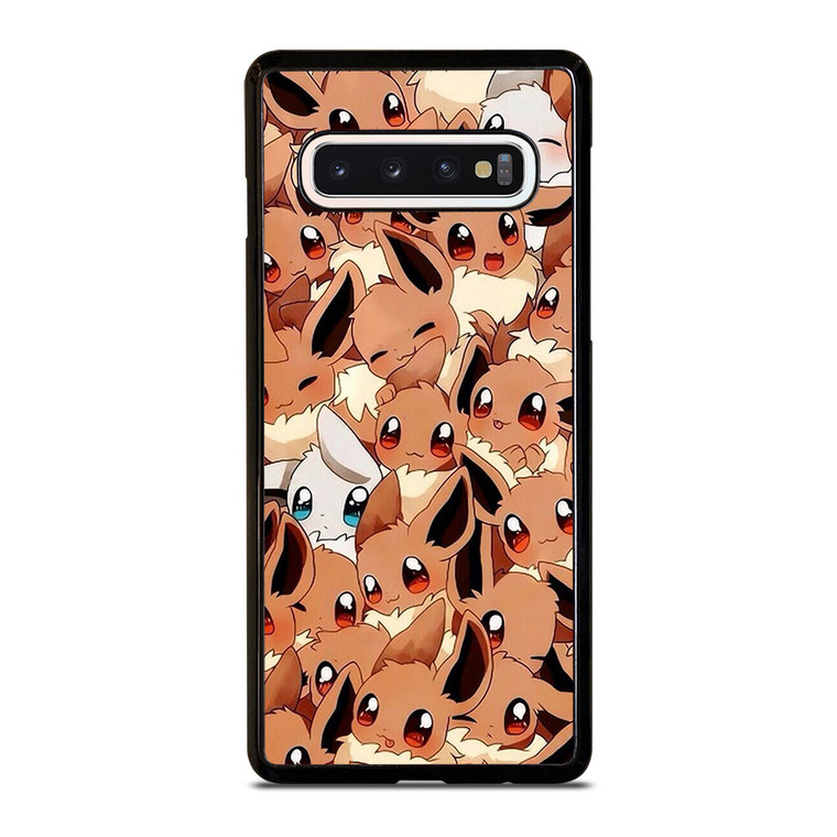 EEVEE POKEMON POCKET MONSTERS COLLAGE Samsung Galaxy S10 Case Cover