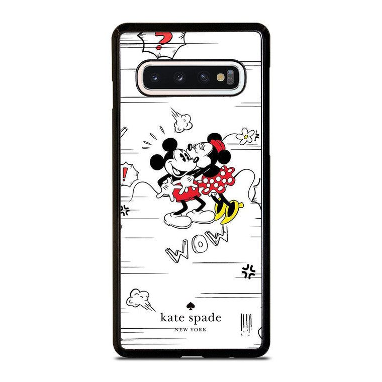 KATE SPADE NEW YORK LOGO X MICKEY MINNIE MOUSE DISNEY Samsung Galaxy S10 Case Cover