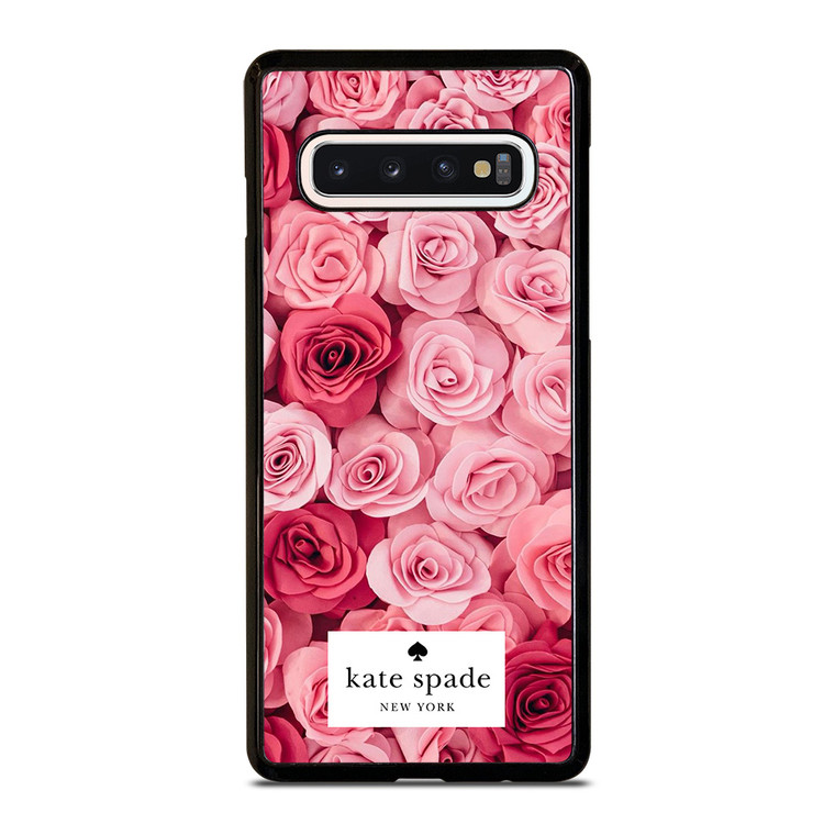 KATE SPADE NEW YORK ROSE PINK RED Samsung Galaxy S10 Case Cover