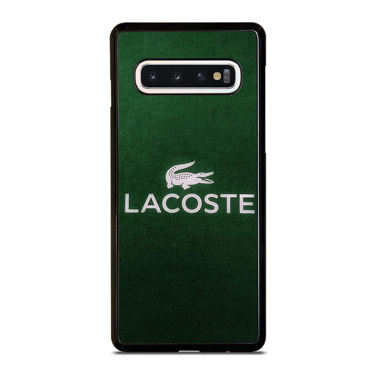 LACOSTE FASHION LOGO GREEN ICON Samsung Galaxy S10 Case Cover