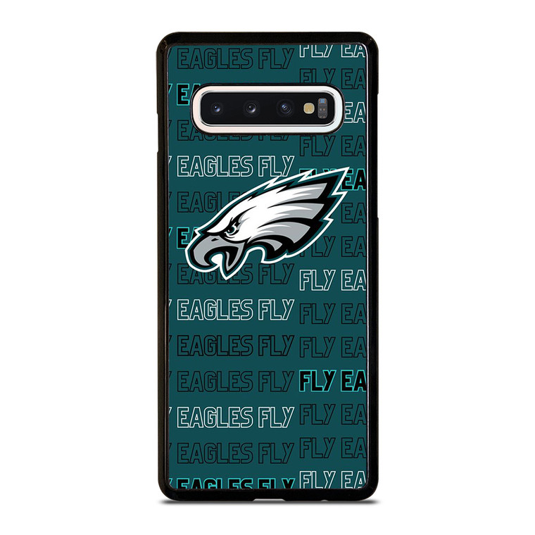 PHILADELPHIA EAGLES LOGO FLY EAGLE FLY Samsung Galaxy S10 Case Cover