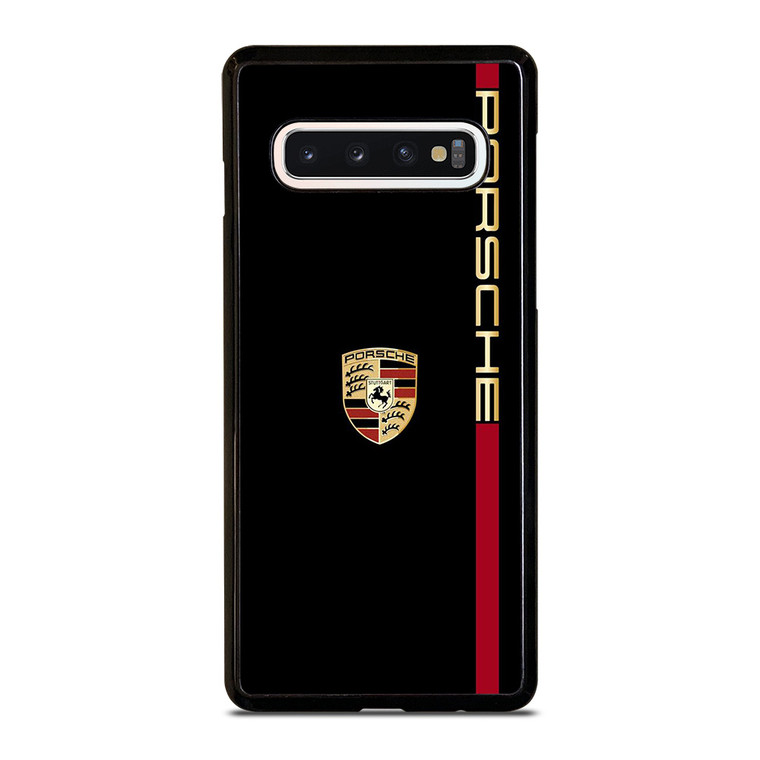 PORSCHE CAR LOGO ICON Samsung Galaxy S10 Case Cover PORSCHE CAR LOGO ICON Samsung Galaxy S10 Case Cover