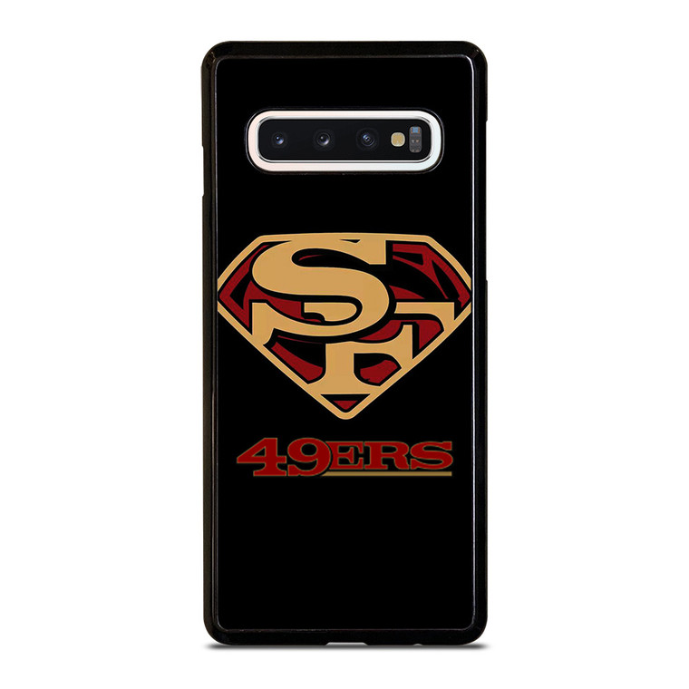SAN FRANCISCO 49ERS FOOTBALL SUPERMAN LOGO Samsung Galaxy S10 Case Cover