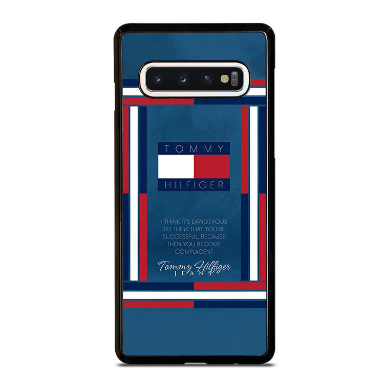 TOMMY HILFIGER LOGO QUOTE Samsung Galaxy S10 Case Cover
