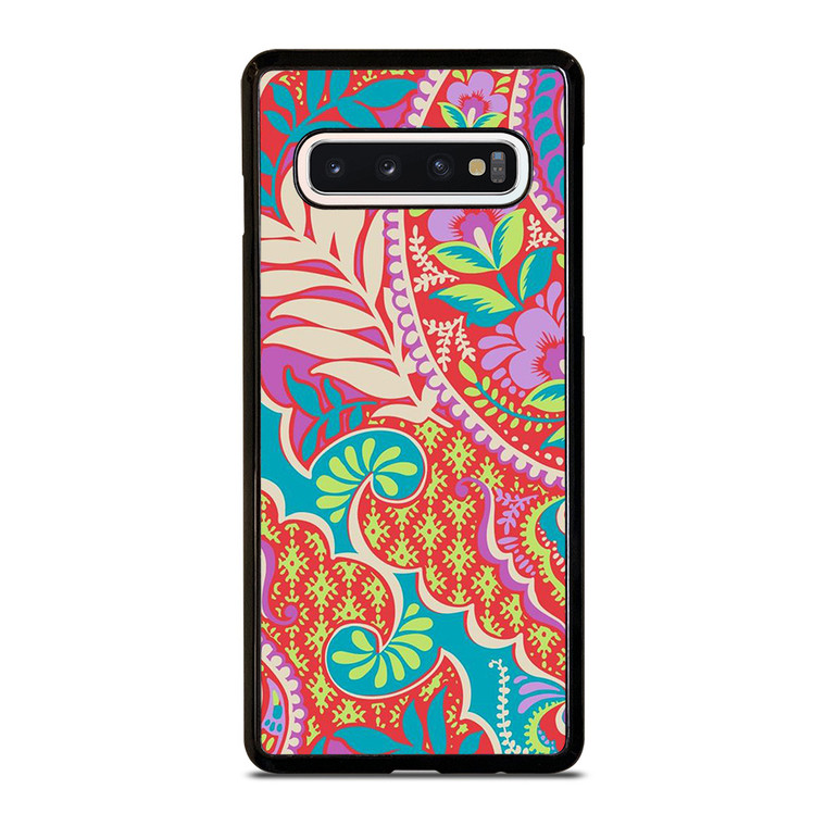 VERA BRADLEY FASHION FLORAL PATTERN Samsung Galaxy S10 Case Cover