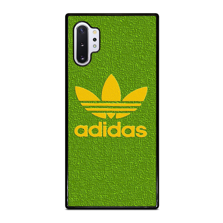 ADIDAS LOGO YELLOW GREEN Samsung Galaxy Note 10 Plus Case Cover