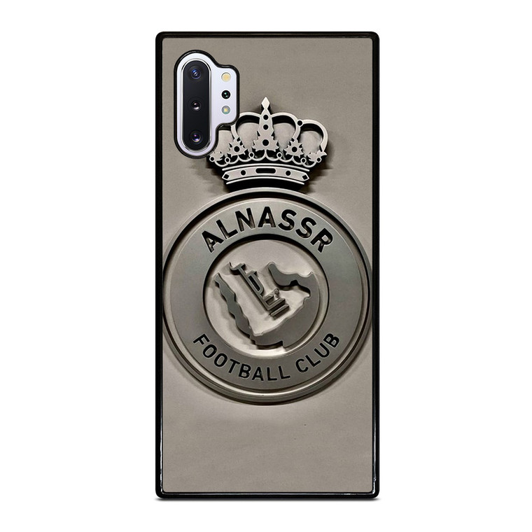 AL NASSR FOOTBALL LOGO METAL ICON Samsung Galaxy Note 10 Plus Case Cover