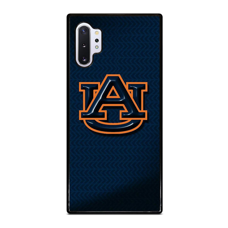 AUBRUN TIGERS FOOTBALL UNIVERSITY TEAM LOGO BLUE Samsung Galaxy Note 10 Plus Case Cover