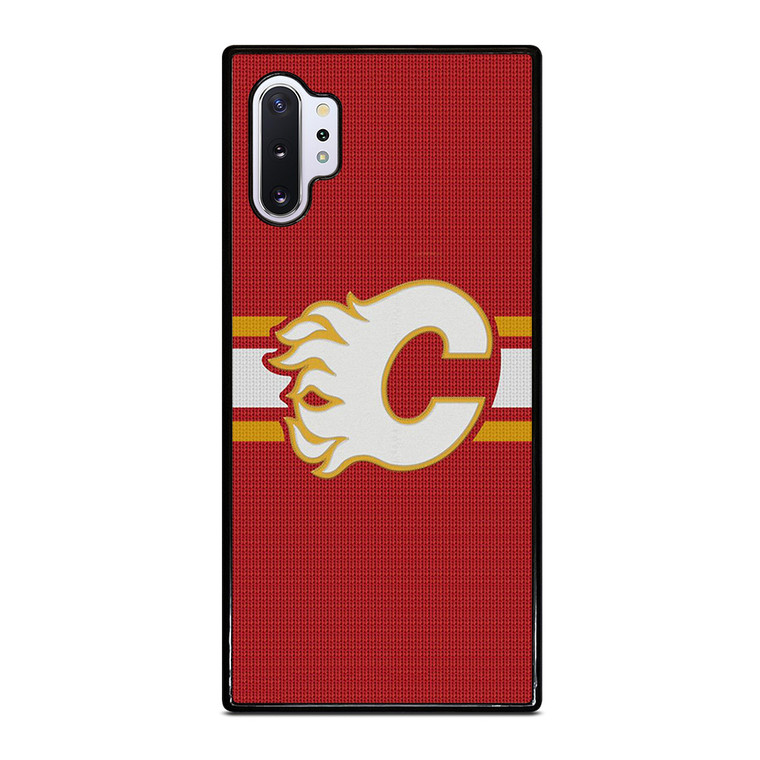 CALGARY FLAMES HOCKEY TEAM LOGO Samsung Galaxy Note 10 Plus Case Cover
