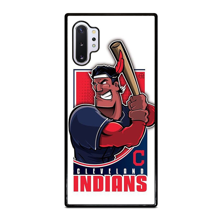 CLEVELAND INDIANS LOGO BASEBALL ICON Samsung Galaxy Note 10 Plus Case Cover