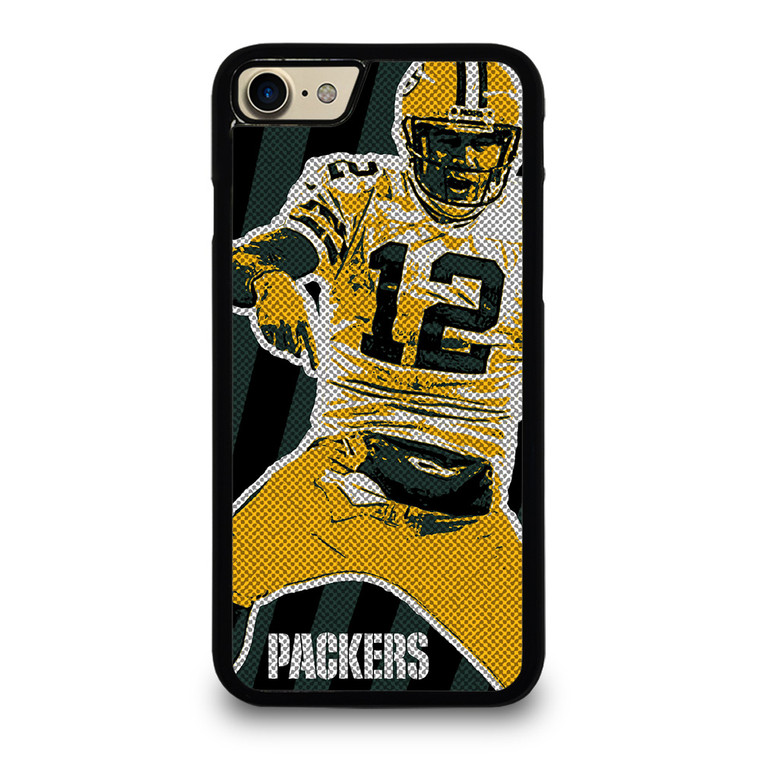 AARON RODGERS GREEN BAY PACKERS NFL 2 iPhone 7 / 8 Case Cover AARON RODGERS GREEN BAY PACKERS NFL 2 iPhone 7 / 8 Case Cover