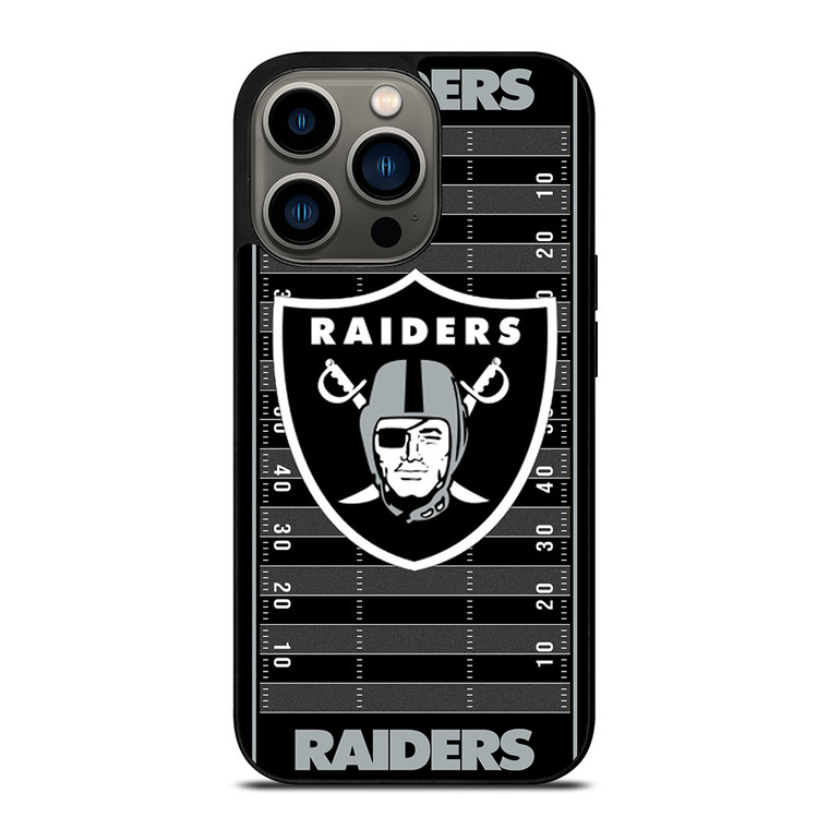 LAS VEGAS RAIDERS FOOTBALL FIELD iPhone 13 Pro Case Cover
