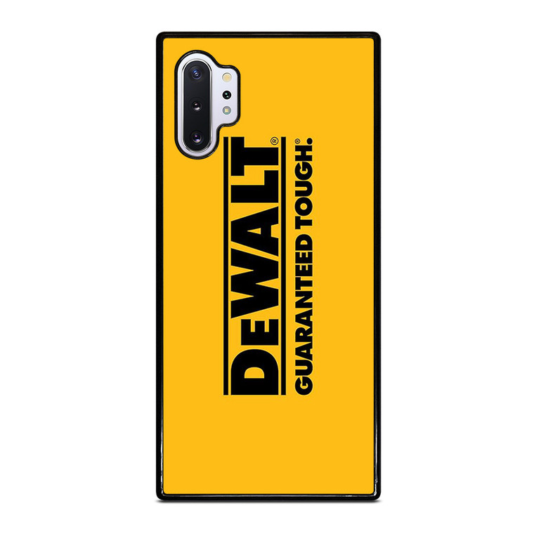 DEWALT TOOL LOGO GUARANTEED TOUGH Samsung Galaxy Note 10 Plus Case Cover
