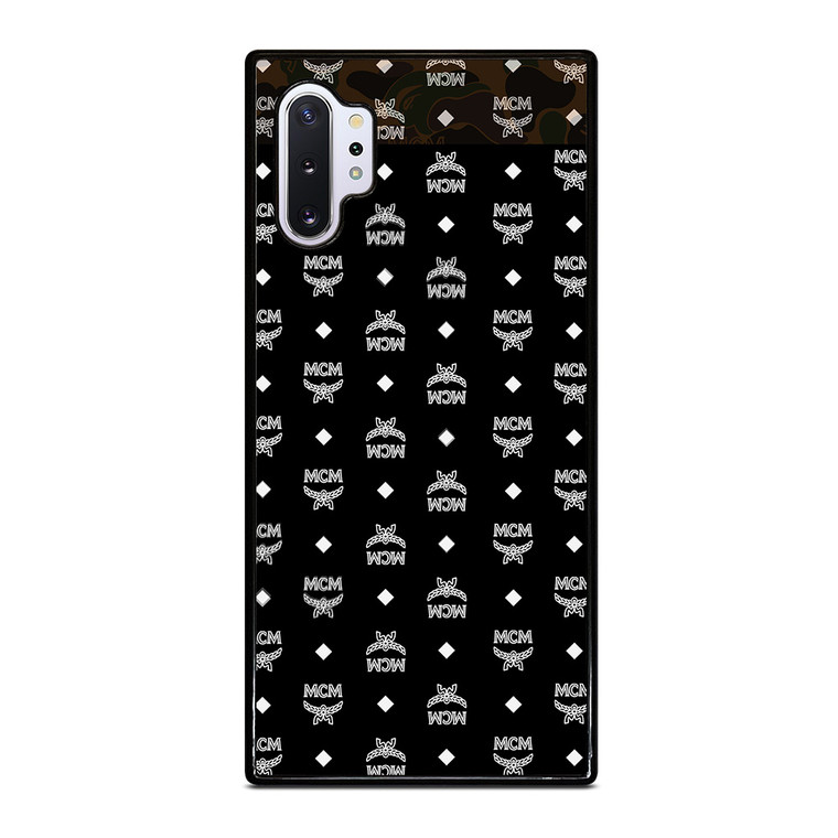 MCM MICHAEL CROMER MUNICH BLACK LOGO Samsung Galaxy Note 10 Plus Case Cover