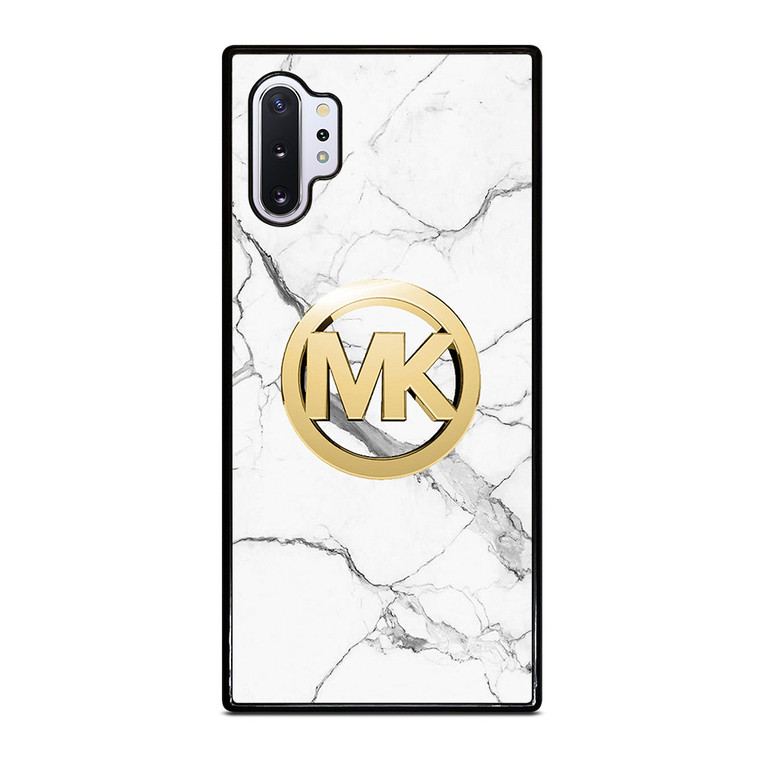 MICHAEL KORS MK LOGO ON MARBLE Samsung Galaxy Note 10 Plus Case Cover