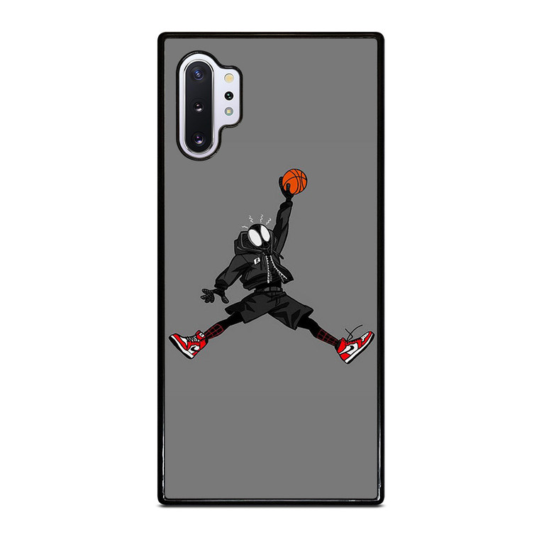MILES MORALES SPIDERMAN SPIDER VERSE AIR JORDAN NIKE Samsung Galaxy Note 10 Plus Case Cover