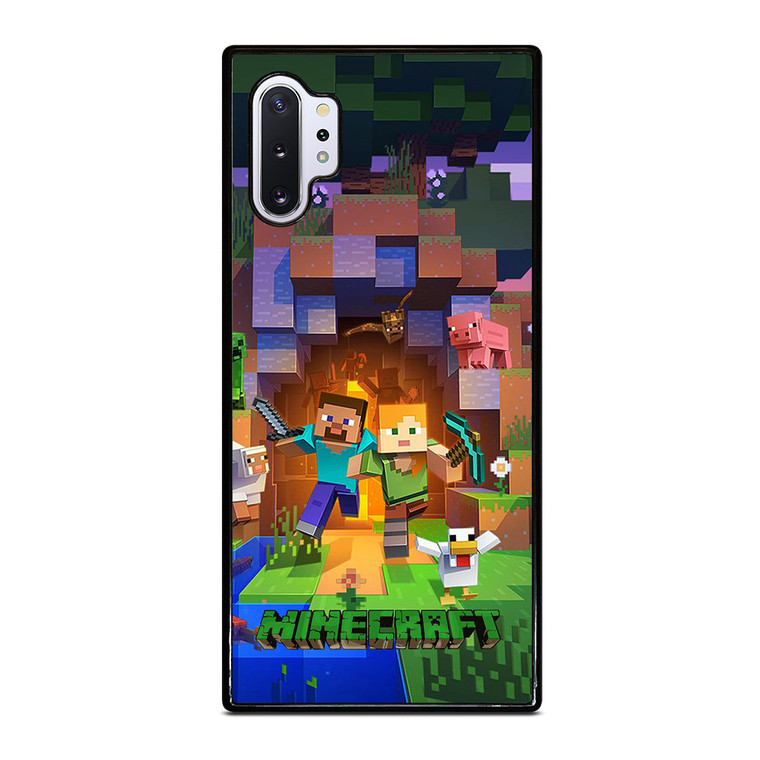 MINECRAFT GAMES WALLPAPER Samsung Galaxy Note 10 Plus Case Cover