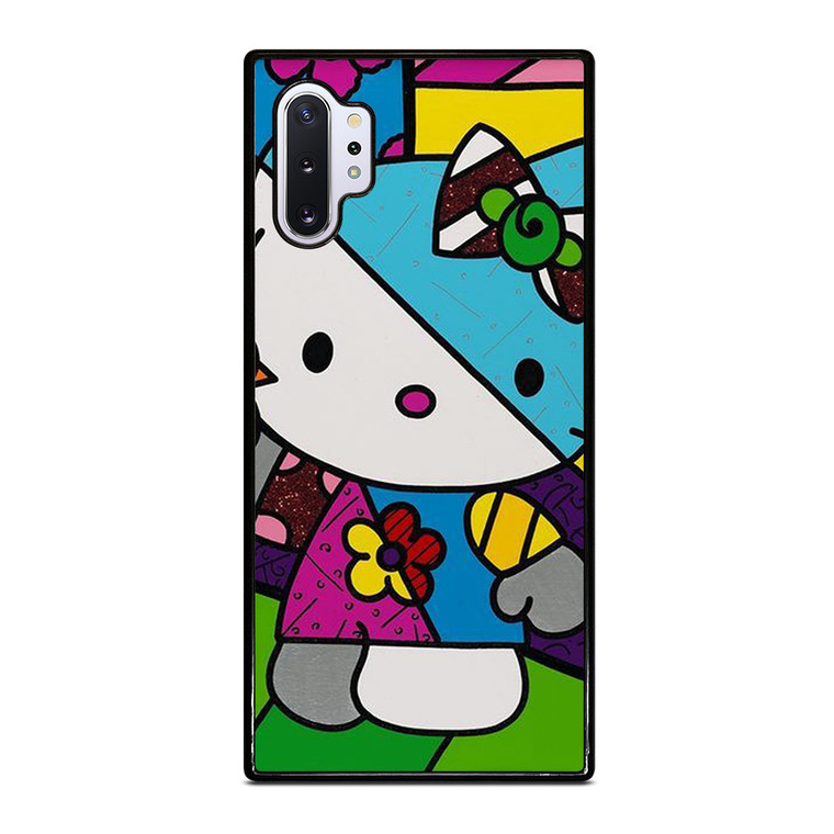 ROMERO BRITTO HELLO KITTY ART Samsung Galaxy Note 10 Plus Case Cover