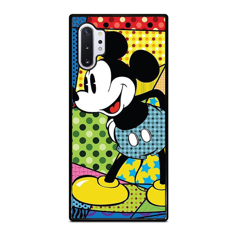 ROMERO BRITTO MICKEY MOUSE ART Samsung Galaxy Note 10 Plus Case Cover