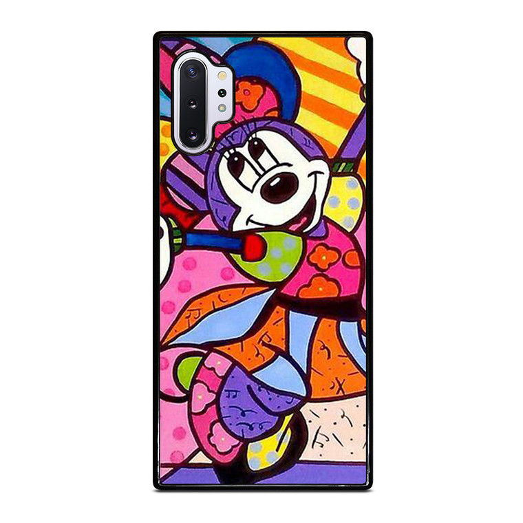 ROMERO BRITTO MINNIE MOUSE ART Samsung Galaxy Note 10 Plus Case Cover