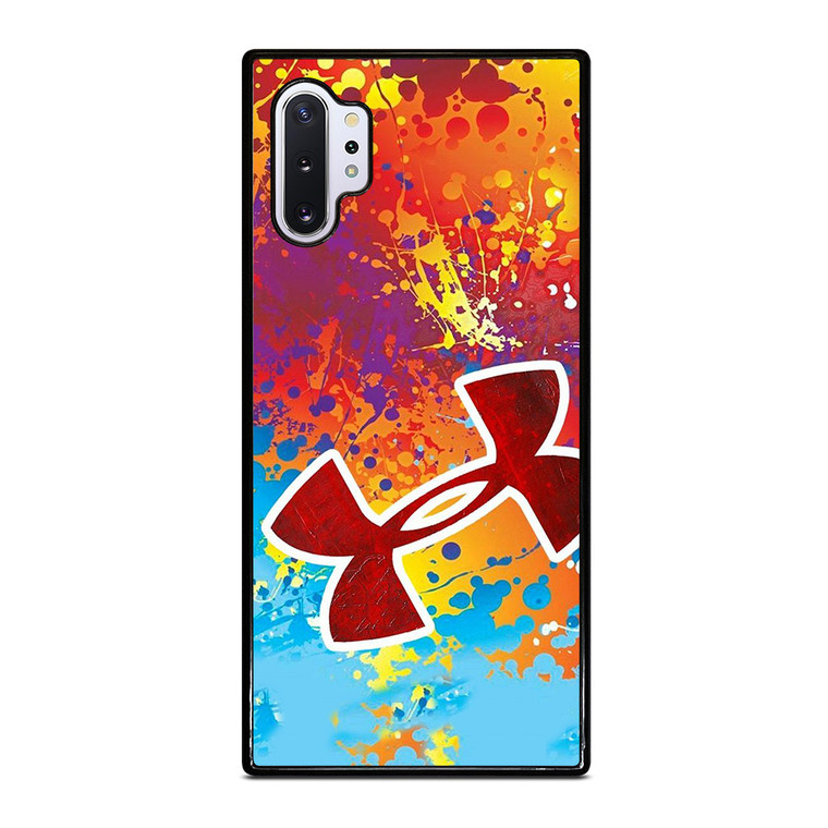 UNDER ARMOUR LOGO COLORFUL PAINT Samsung Galaxy Note 10 Plus Case Cover