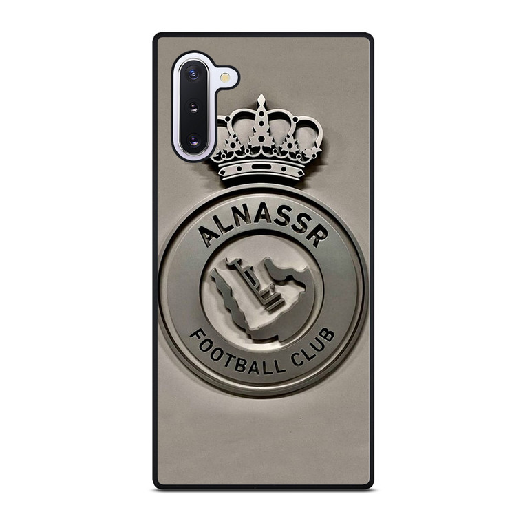AL NASSR FOOTBALL LOGO METAL ICON Samsung Galaxy Note 10 Case Cover