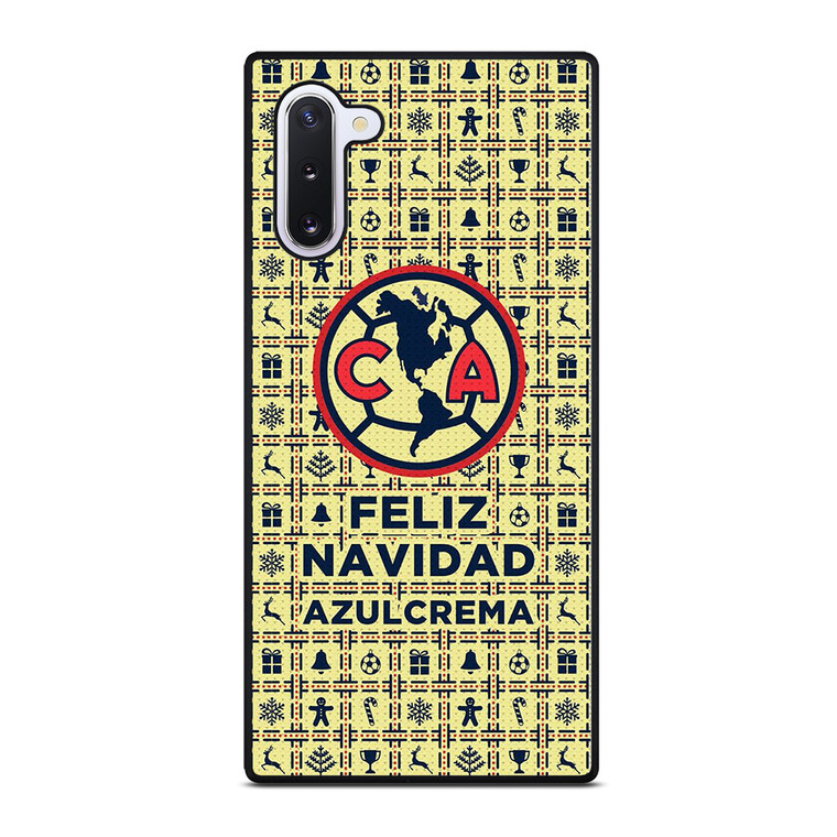 CLUB AMERICA MEXICO AZULCREMA AGUILAZ Samsung Galaxy Note 10 Case Cover