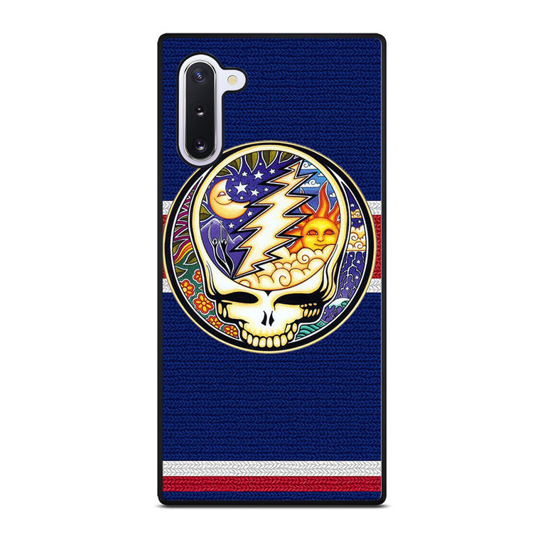GRATEFUL DEAD BAND SKULL LOGO MOON AND SUN Samsung Galaxy Note 10 Case Cover