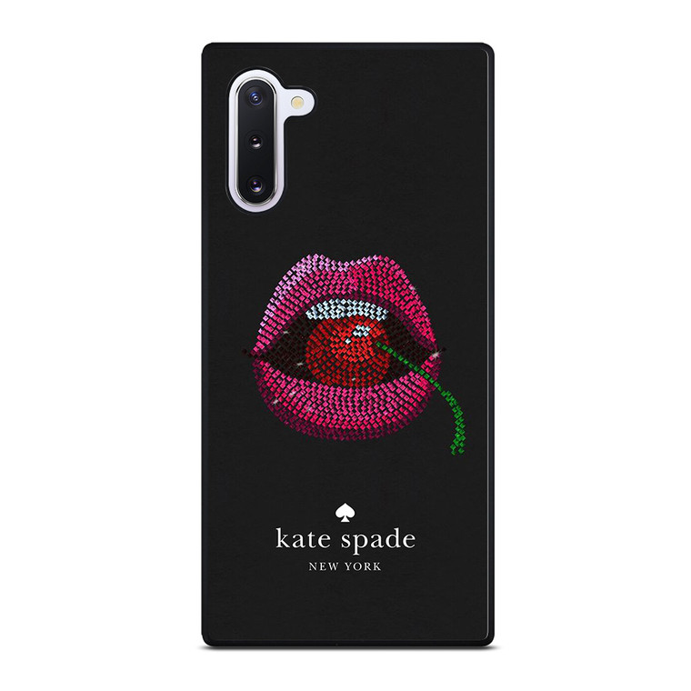 KATE SPADE NEW YORK LIPS AND CHERRY Samsung Galaxy Note 10 Case Cover