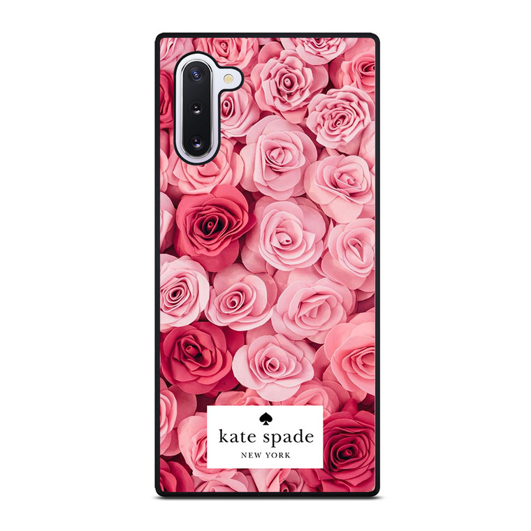 KATE SPADE NEW YORK ROSE PINK RED Samsung Galaxy Note 10 Case Cover