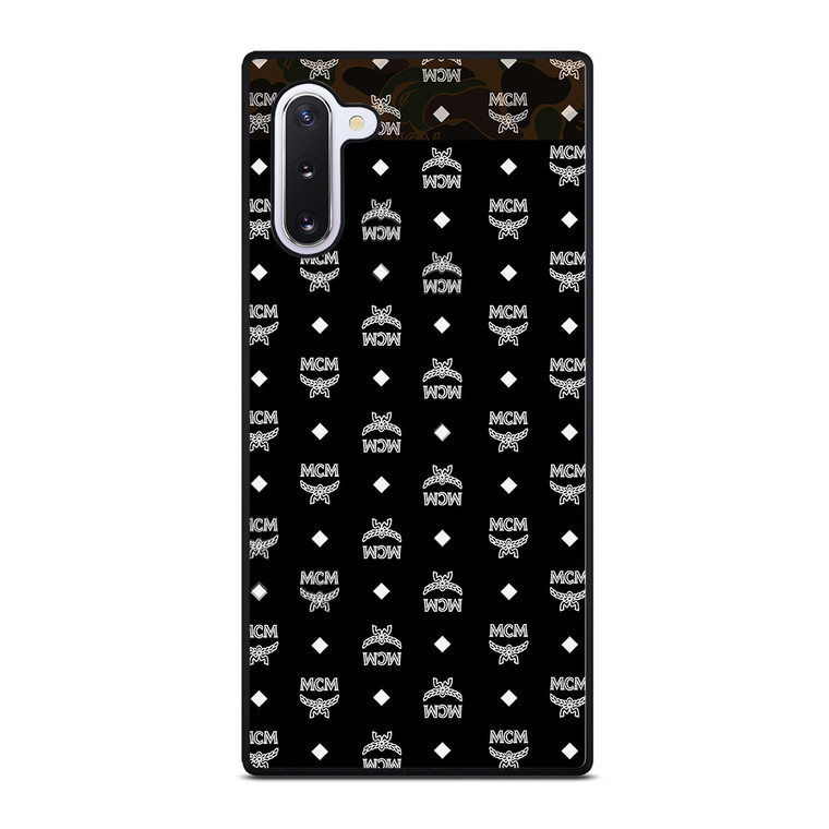 MCM MICHAEL CROMER MUNICH BLACK LOGO Samsung Galaxy Note 10 Case Cover