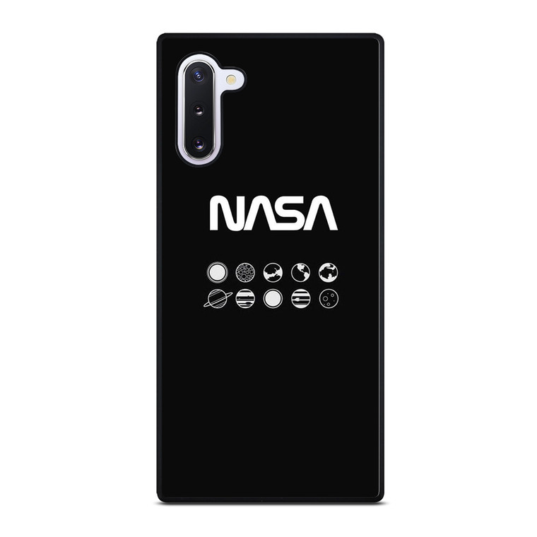 NASA LOGO PLANETS Samsung Galaxy Note 10 Case Cover NASA LOGO PLANETS Samsung Galaxy Note 10 Case Cover